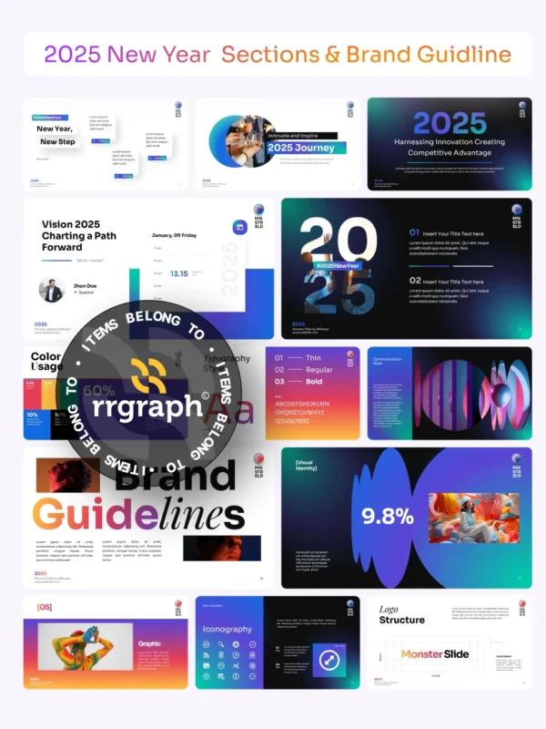 Monster Slides Premium PowerPoint Presentation Template