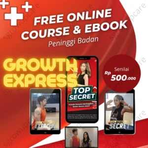 ONLINE COURSE GROWTH EXPRESS ( PROGRAM OLAHRAGA MENINGGIKAN BADAN )