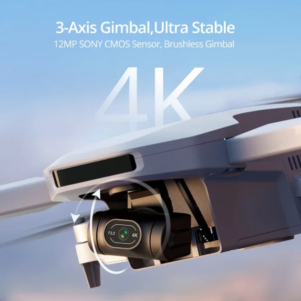 Potensic Atom – Drone Kamera 4K dengan Gimbal 3-Axis dan GPS - Image 8