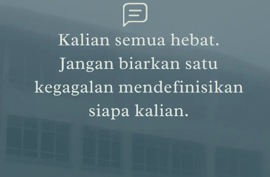 Kutipan guru Jeju yang memberi semangat kepada murid meski dalam tekanan
