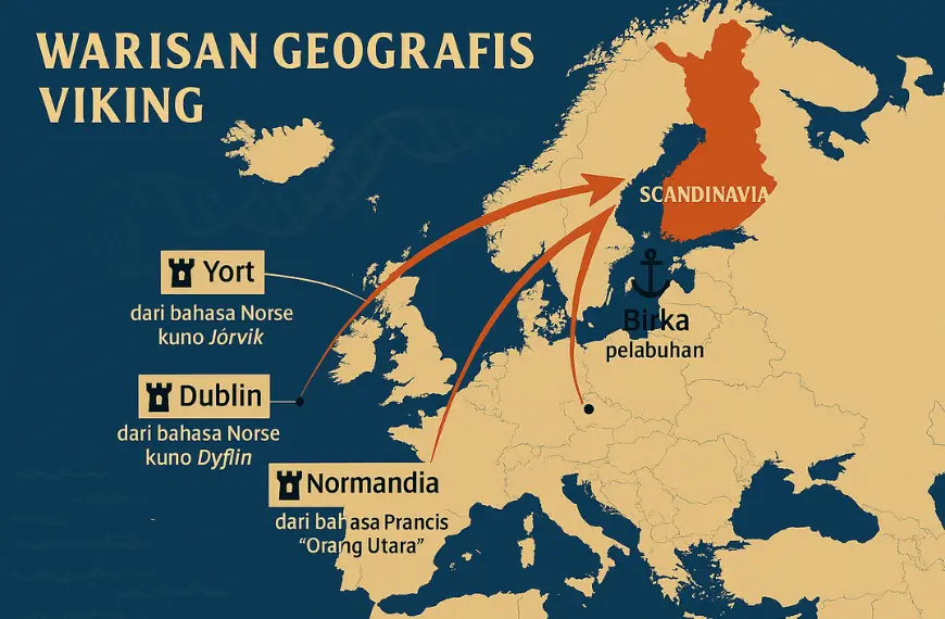 Infografik – Warisan Geografis Viking